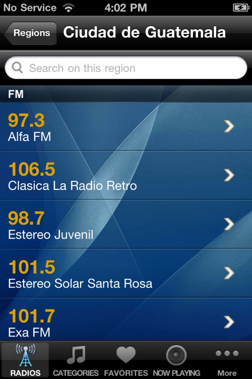 Guatemala Radio Player