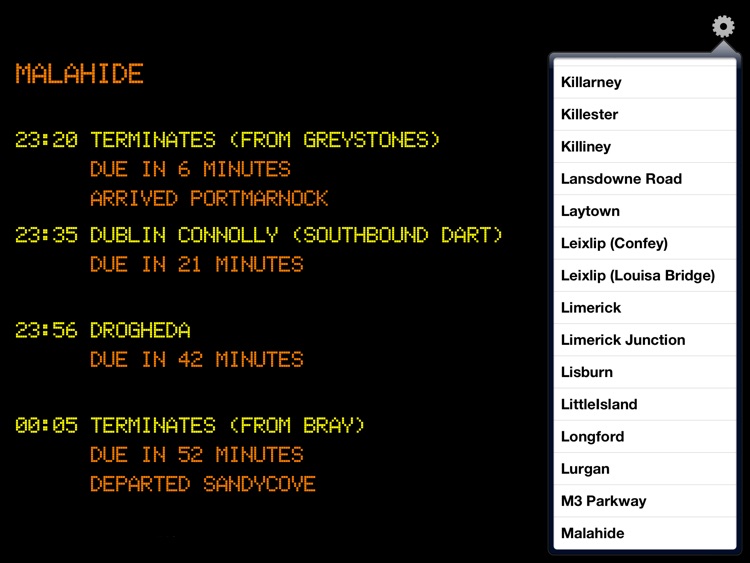 Irish Real Time Rail HD screenshot-3