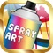 Spray Art is application in air