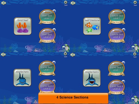 Murky Reef - Science and Reading Comprehension of Coral Reef & Sharks screenshot 2