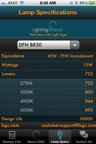 LSGC Savings Calculator screenshot 3