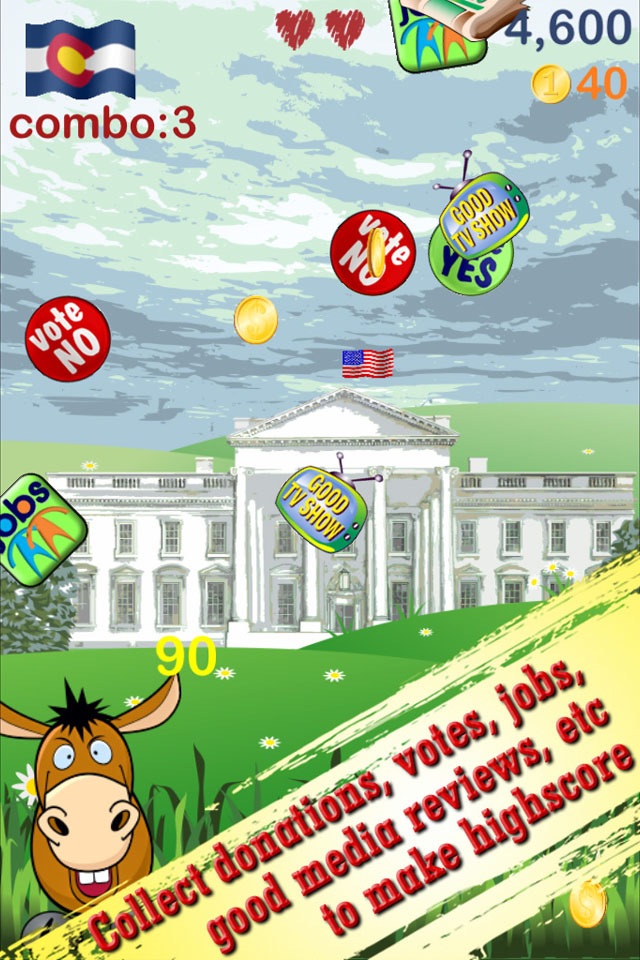 2012 Election Game - Rise of The President screenshot 2