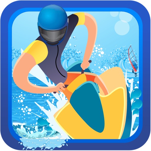 Awesome Wave Jammin Jet Ski Adventure - Tropical Vacation Boat Race Game Icon