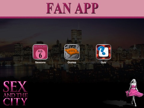 Sex and the City Fan App на iPad