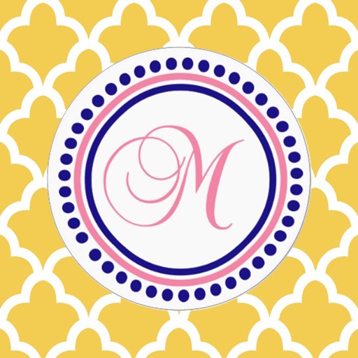 Monogram - Lock Screen & Home Screen Background Wallpaper icon