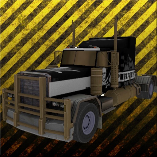 Truck Driver Parking 3D Icon