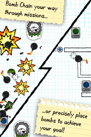 Doodle Bomb Lite screenshot-4