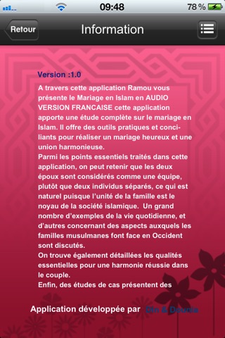 Mariage en Islam screenshot 3