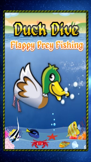 Duck Dive: Flappy Prey Bird Fishing(圖1)-速報App