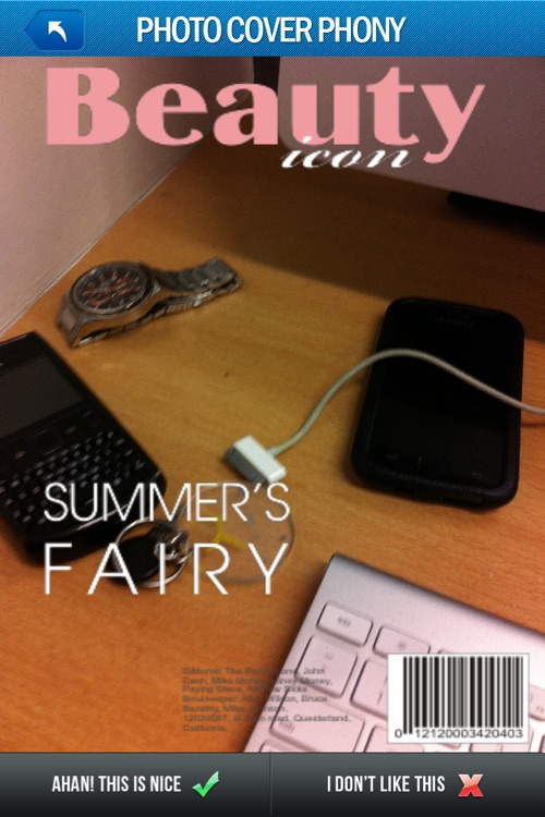 Photo Cover Phony