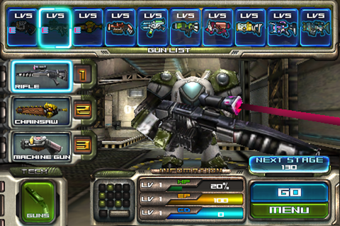 RobotNGun Free screenshot 2