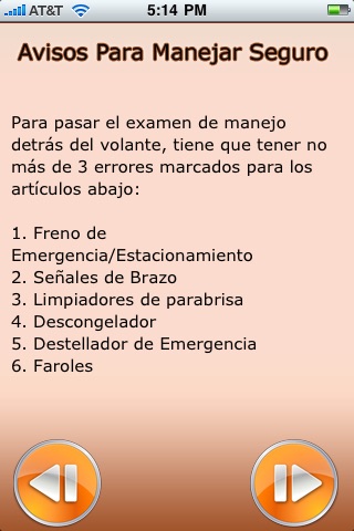examen de conducción screenshot-4