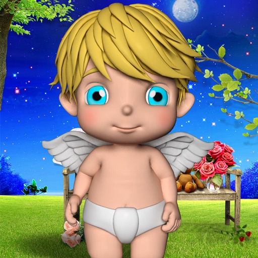 A Talking Baby Angel for iPhone - The Little Angel App icon
