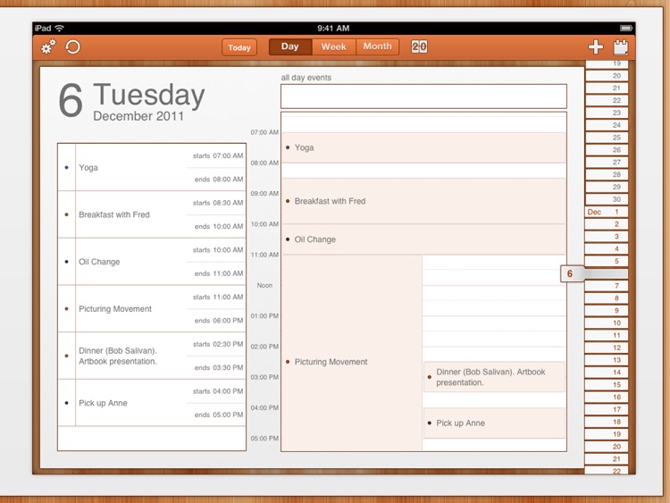 GoCal for Google Calendar™ HD screenshot-4
