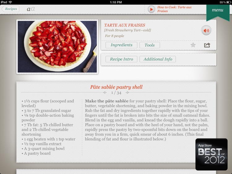 Mastering the Art of French Cooking: Selected Recipes screenshot-3