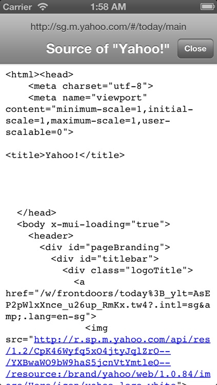 Narrow: Plain hypetext web browser screenshot-3