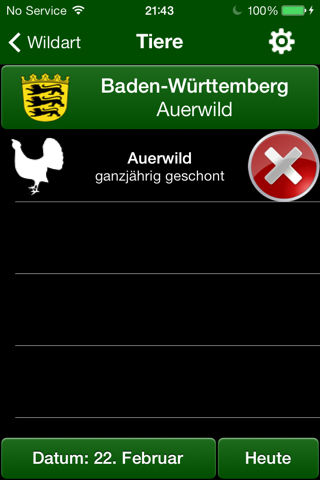 Jagdzeiten.de App Free screenshot 4