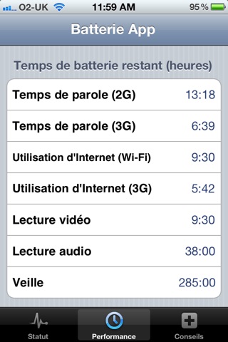 Battery App Free screenshot 2