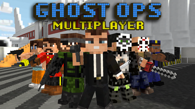 Block Gun 3D: Ghost Ops - Multiplayer Mi