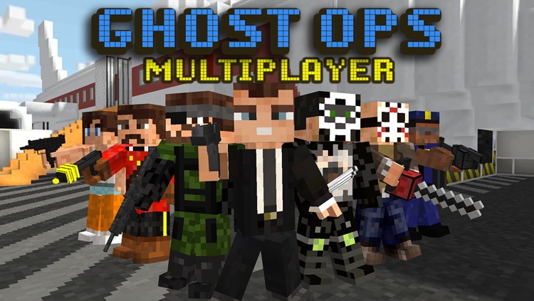 Block Gun 3D: Ghost Ops - Multiplayer Mini FPS Game screenshot-0