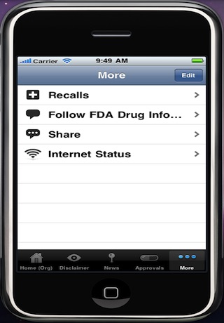 FDA App screenshot 3