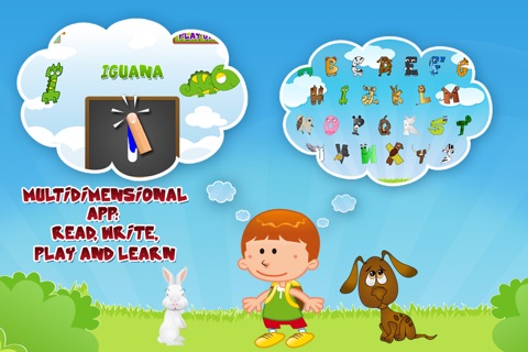 Animal Alphabets for iPhone: Learn , Write and Play screenshot 2