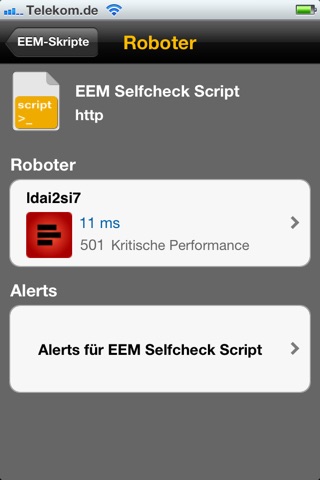 SAP User Experience Monitor screenshot 2
