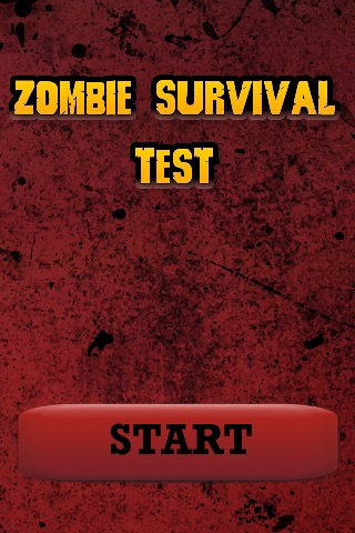 Zombie Survival Test