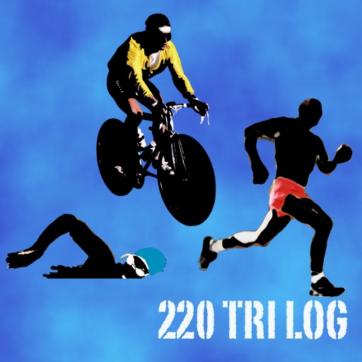 220 TriLog - for iPad (Triathlon Training Tracker) icon