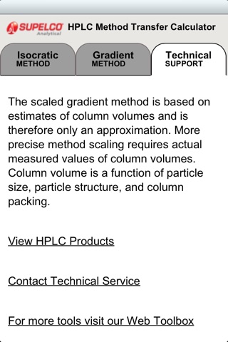 HPLC Calc screenshot 2