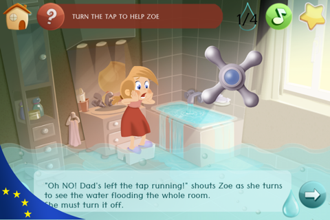 Zoe makes a splash! screenshot 2