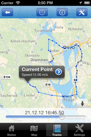 SmartTracker GPS screenshot 2