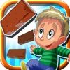 A Boy Bricks Drop and Stack Line Up - Free Version