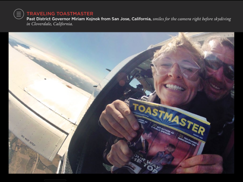 Toastmaster Magazine screenshot 2