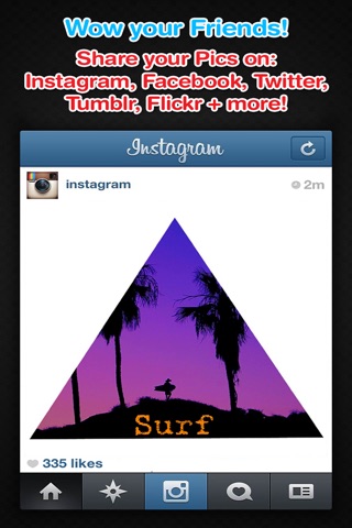 Insta Shapes Pro - Snap pics and shape photos with groovy patterns, ig symbols & fab deco shapes! screenshot 4