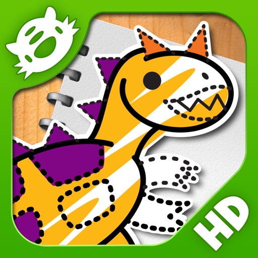 iLuv Drawing Dinosaurs HD - Learn how to draw dinosaurs step by step icon
