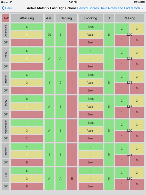 VolleyStat Pro