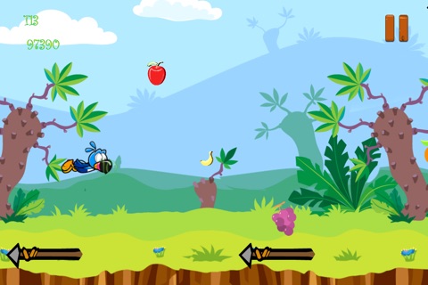 Tropical Flappy Flyers vs Pear Tiki Hunters screenshot 2