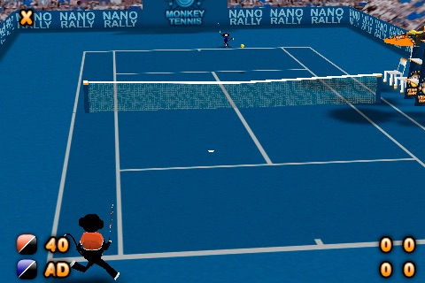 Monkey Tennis Lite screenshot 2
