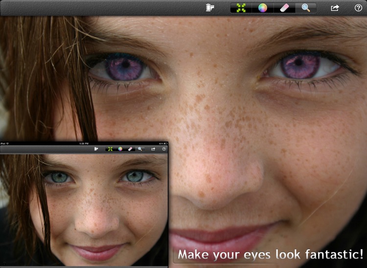 ColorEyes for iPad - Realistic Eye Color Changer