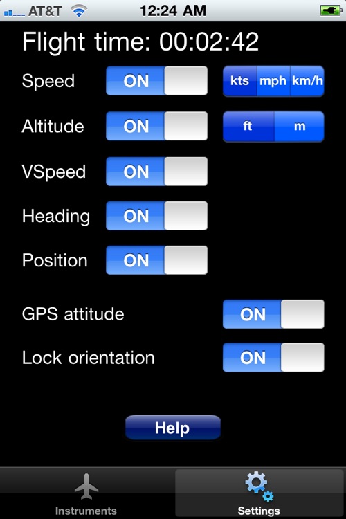 Flight Instruments - Gyro Attitude Indicator and primary flight instruments on a glass cockpit PFD display