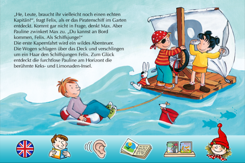 Pixi Book "Max Builds a Pirate Ship" for iPhone screenshot 3