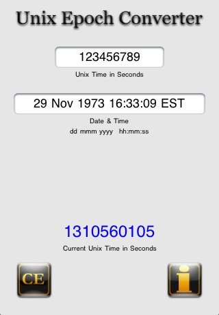 Unix Epoch Converter screenshot 3
