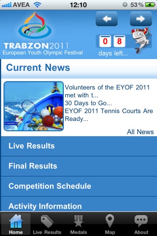 EYOF Trabzon 2011 screenshot 3