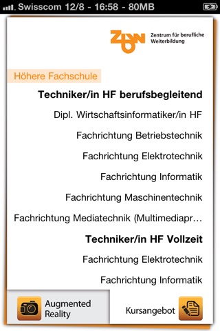 ZBW - Zentrum für berufliche Weiterbildung screenshot 3