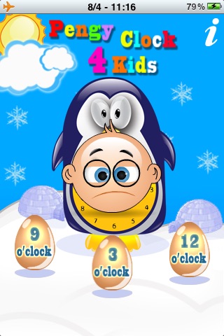 Pengy Clock 4 Kids screenshot 2