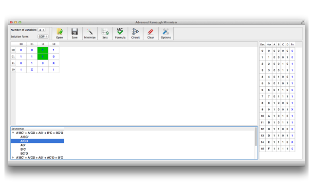 Advanced Karnaugh Minimizer(圖1)-速報App