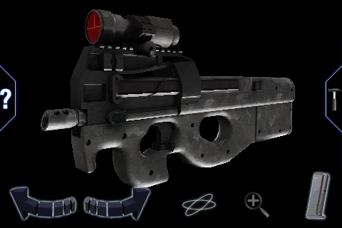 FN P90 3D lite - GunClub Edition