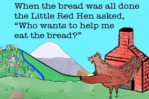 The Little Red Hen - A Children's Book