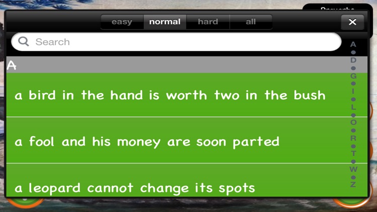 Proverbs English